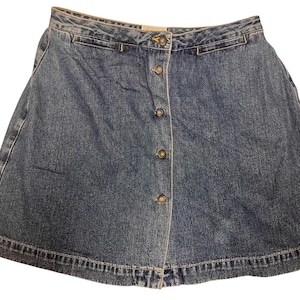 Vintage skort, Jean skirt, Jean short, women’s jeans, Westport denim