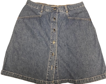 Gonna-pantalone vintage, gonna di jeans, pantaloncini di jeans, jeans da donna, denim Westport