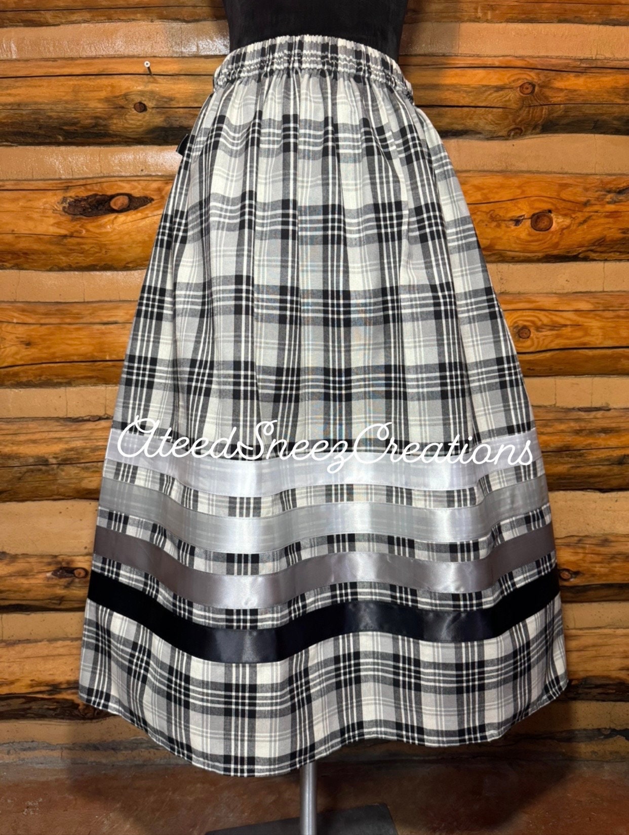 Drape Ribbon Skirt | Humoff