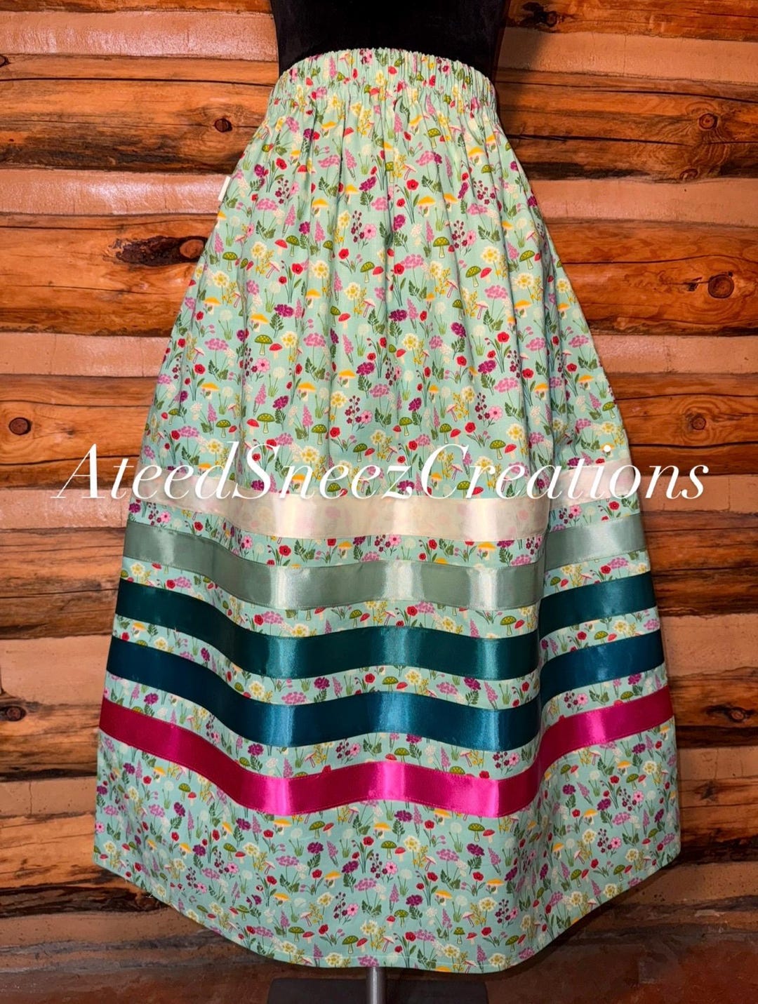 Ribbon Skirts | Sunflower Ribbon Skirts | Women's Ribbon