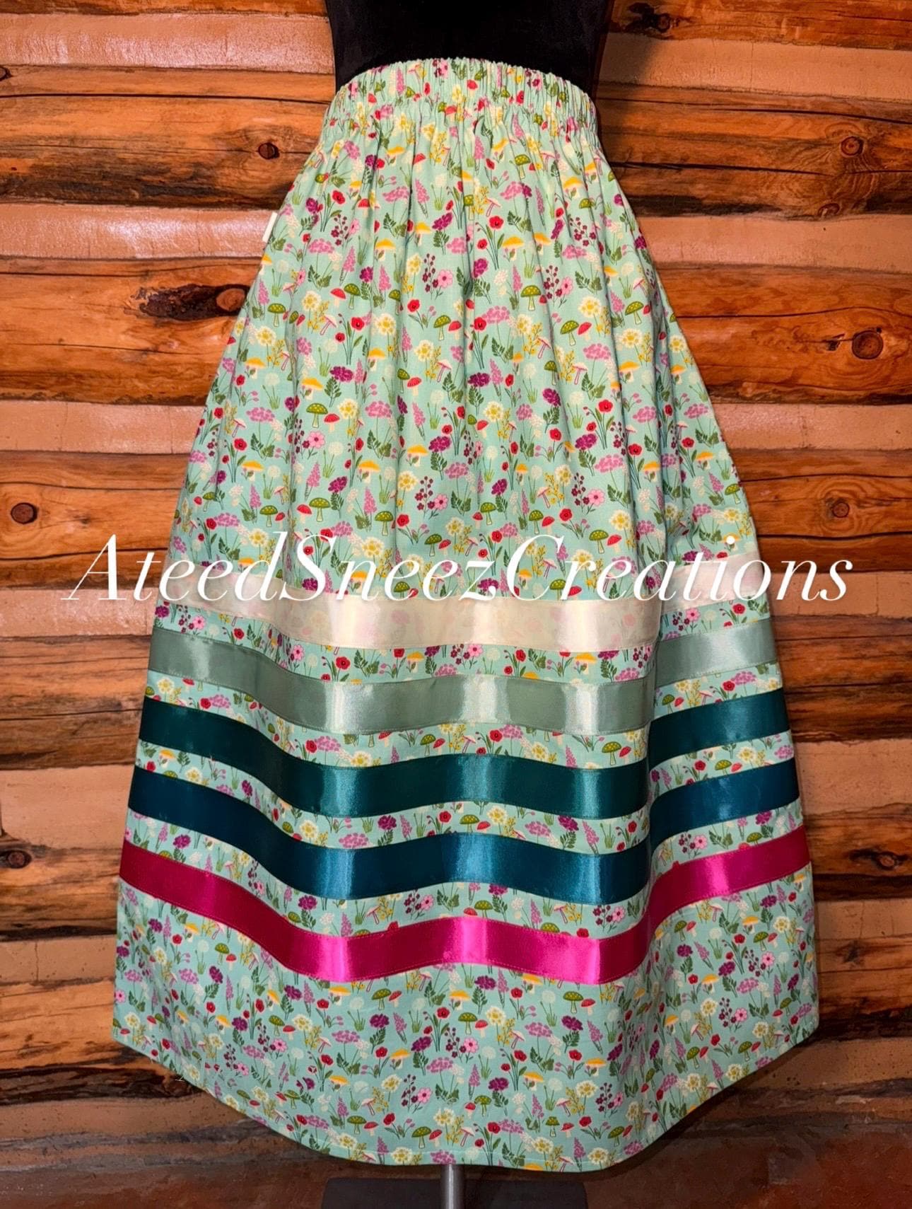 Ribbon Skirts | Sunflower Ribbon Skirts | Women's Ribbon