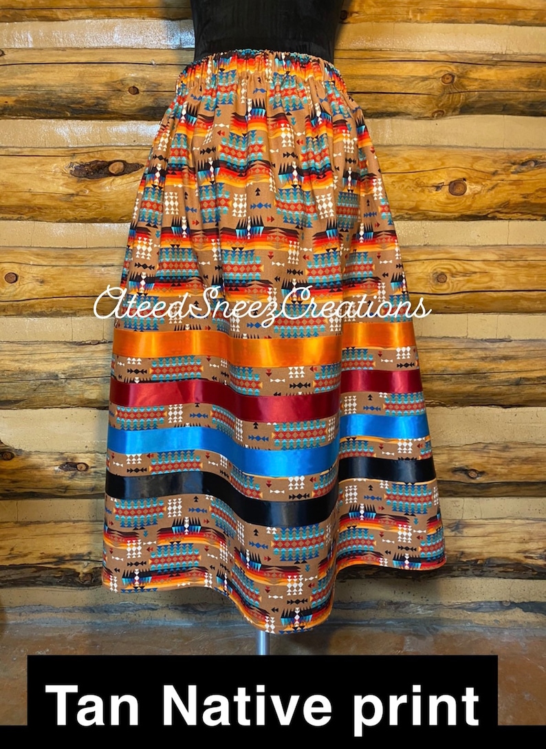 Cotton Ribbon Skirts Womens Ribbon Skirts Horse Ribbon Etsy Canada