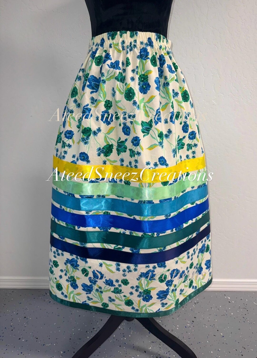 popo　andmary Avery ribbon skirt popo andmary Avery ribbon skirt ANDMARY】Avery ribbon skirt