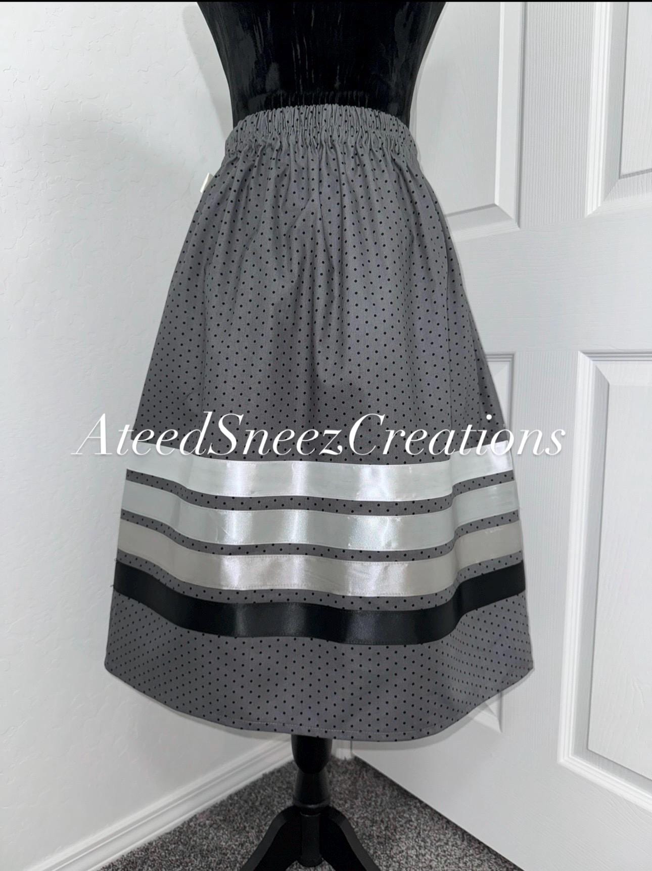 drawstring ribbon skirt TreatÜrself Cotton Ribbon Skirts | Women's Ribbon Skirts | Horse Ribbon