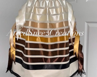 Ribbon Skirt With Pockets - Etsy