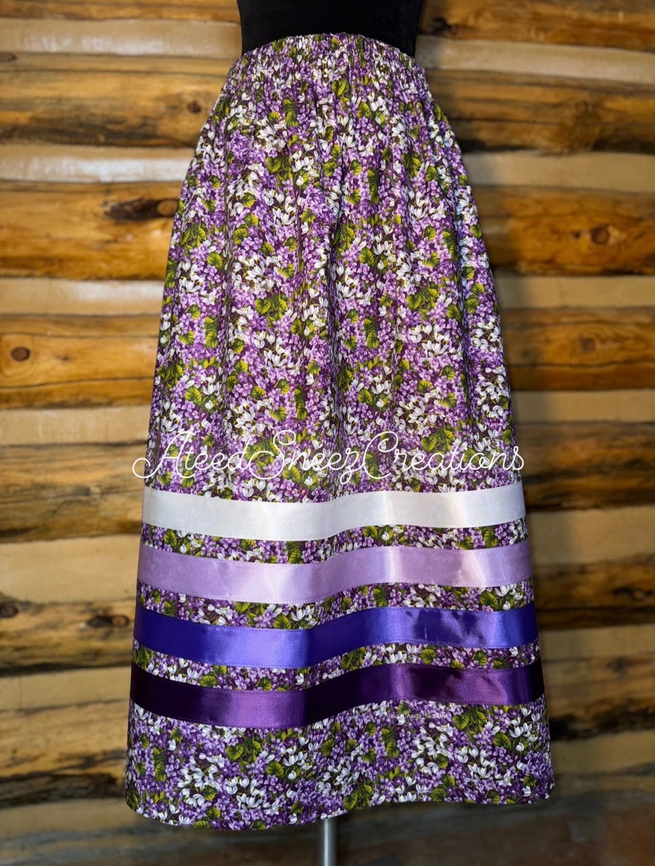 Ballerina” drawstring ribbon skirt (pink) | Tr