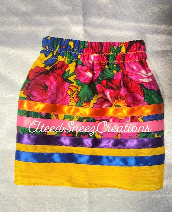 Infant Navajo Scarf Sani Skirt Navajo Floral Scarf Ribbon