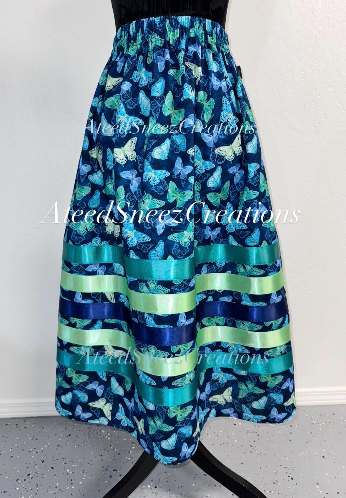 即日配送可能 andmary Avery ribbon skirt S ANDMARY】Avery ribbon skirt