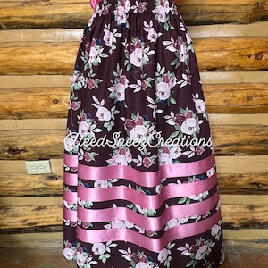 Floral Cotton Ribbon Skirts | Women's Ribbon Skirts | Floral