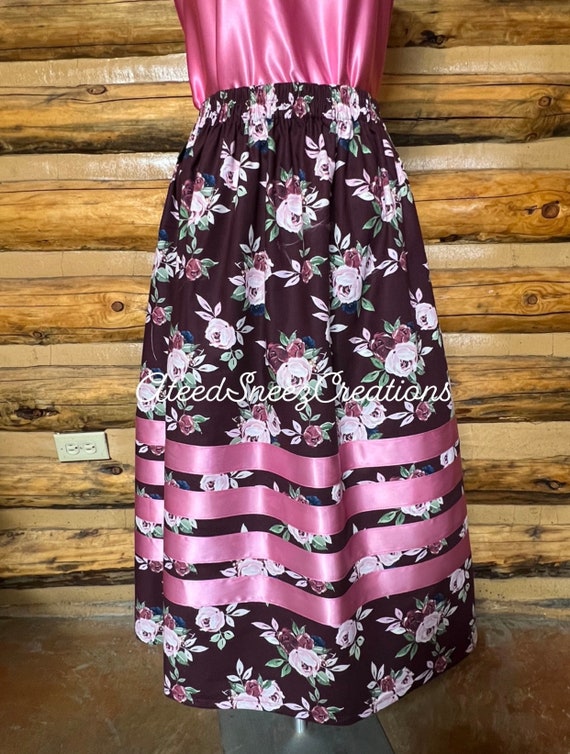 Dash and Dot - RIBBON EMBROIDERED MAXI SKIRT SET | Online