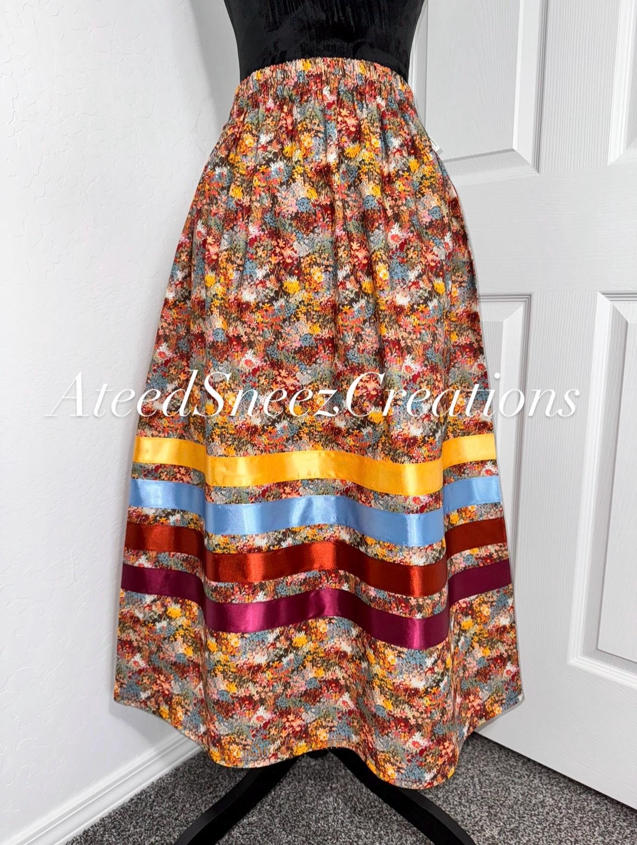 Ribbon Skirts | Sunflower Ribbon Skirts | Women's Ribbon Ribbon Skirts | Sunflower Ribbon Skirts | Women's Ribbon