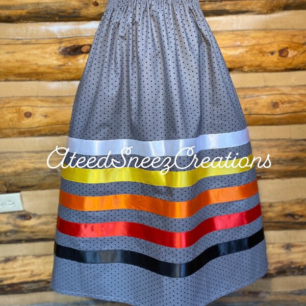 Native Ribbon Skirt - Etsy