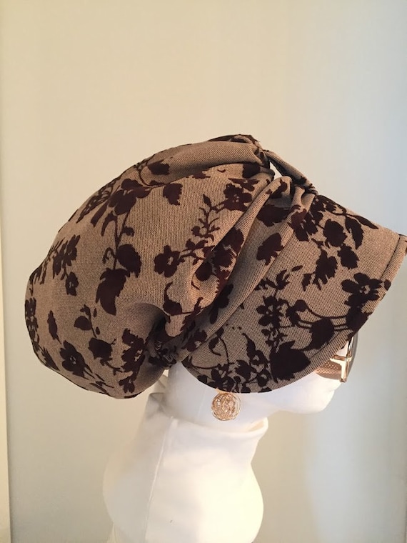 Ballroom Chic French Brownish Beret Beanie Hat Ladylike  display picture 2