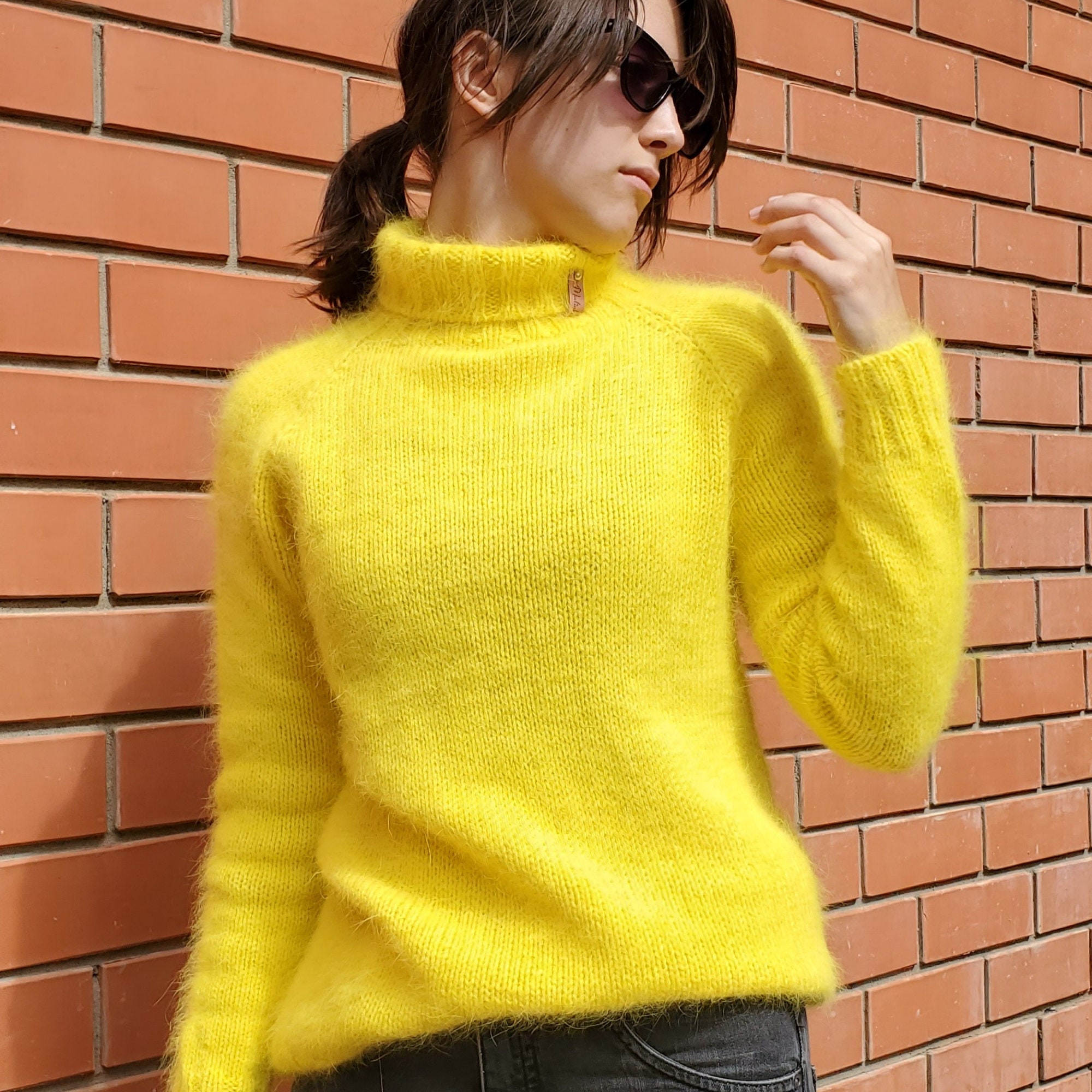 angora mohair sweater