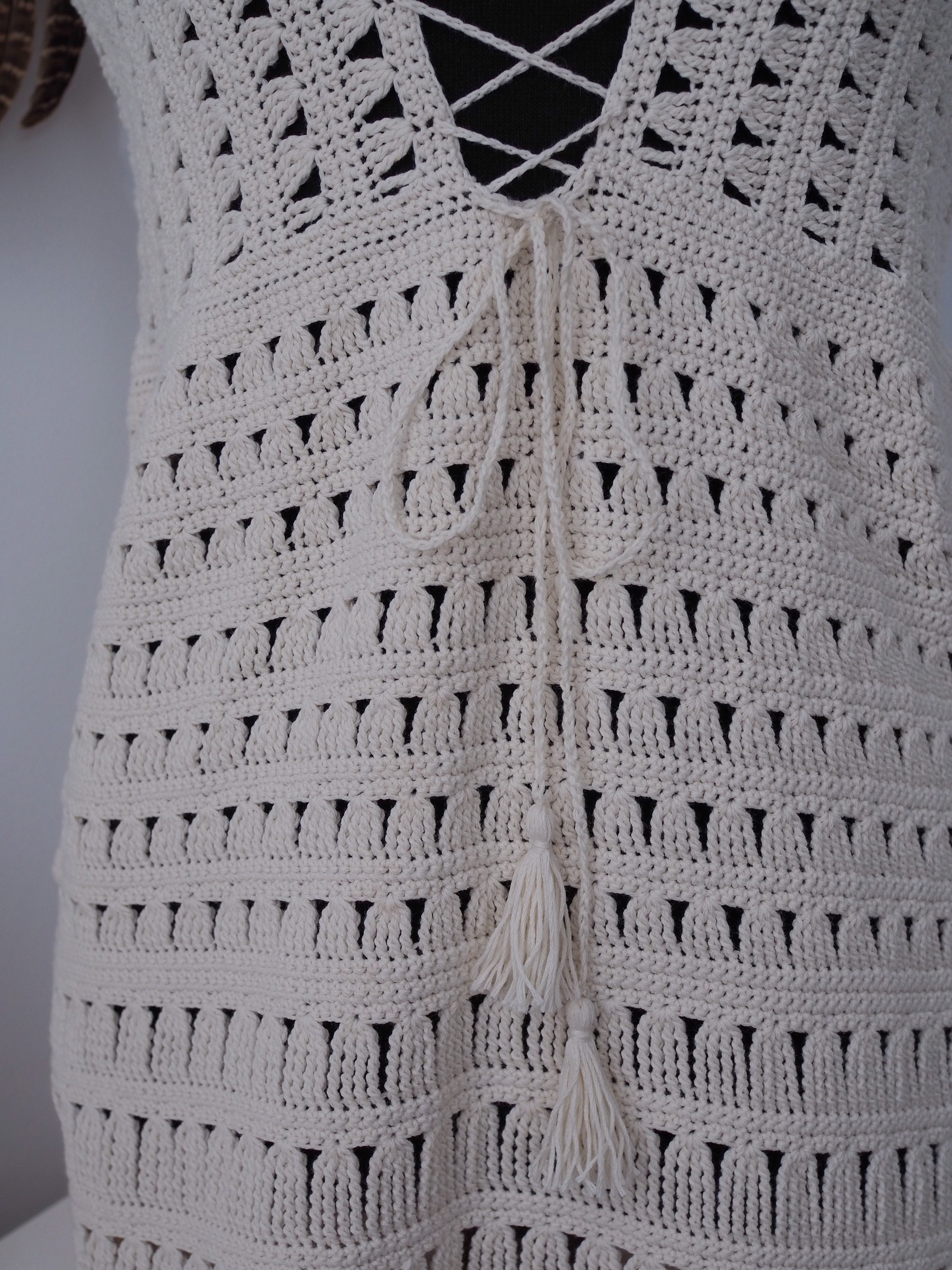 Crochet dress Jennifer Aniston Dress from the movie Just Etsy