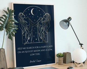 Gemini Zodiac Sign Rachel Carson Quote Digital Download Printable