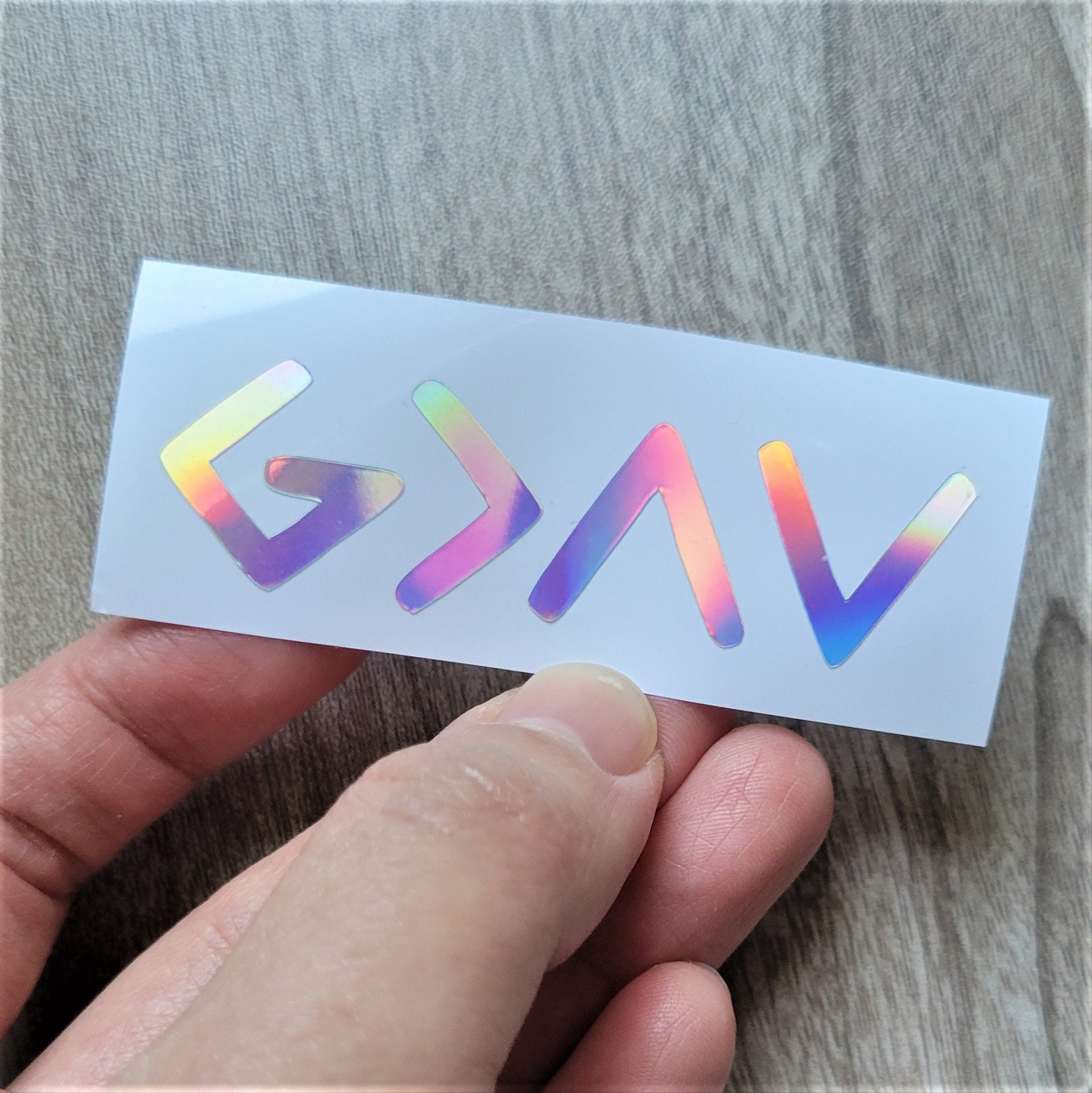 Car Decal Custom Vinyl Quotes Inspiring Sayings Holographic Decals