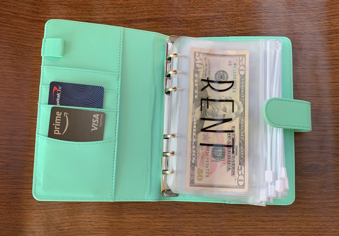 A6 Budget Binder Money Binder Cash Envelope System Binder Etsy