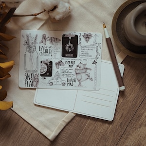 Weihnachtsgrüße | Postkarte