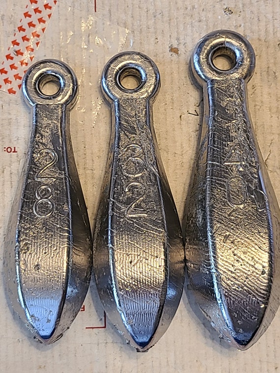 1-40oz Lead Bank Sinkers/weights -  Finland