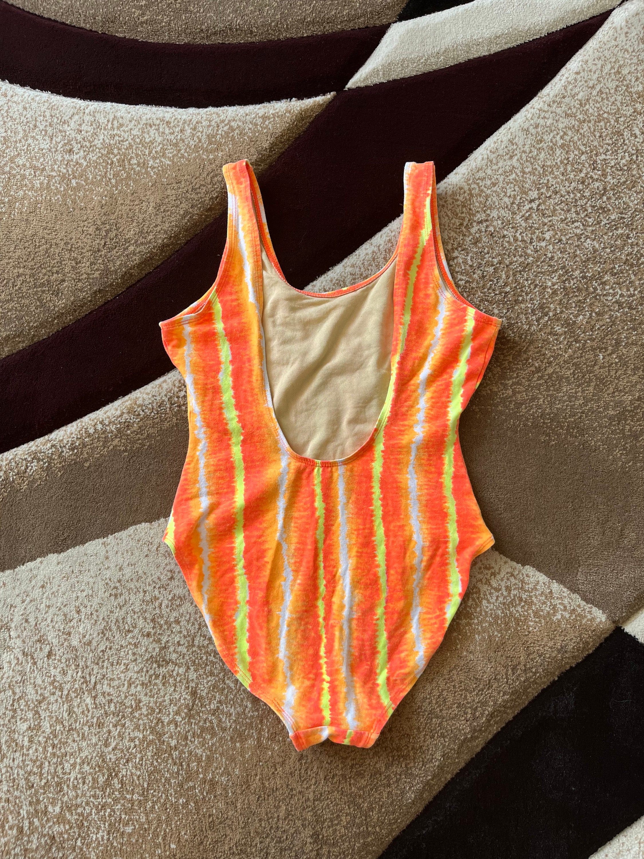 90s Neon Bathing Suit - Etsy