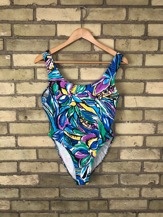 Beautiful 90s Abstract Bathing Suit