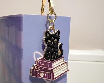 Cat & Books Bookmark