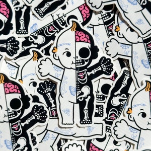 Tattooed Kewpie Sticker