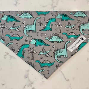Small Dinosaur Dog Bandana