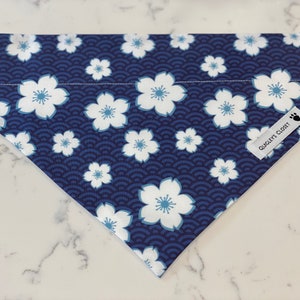 Kawaii Cherry Blossom Sakura Dog Bandana