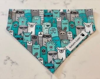 Small Monster & Friends Dog Bandana