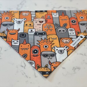 Big Monster & Friends Dog Bandana