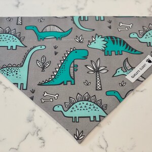 Big Dinosaur Dog Bandana