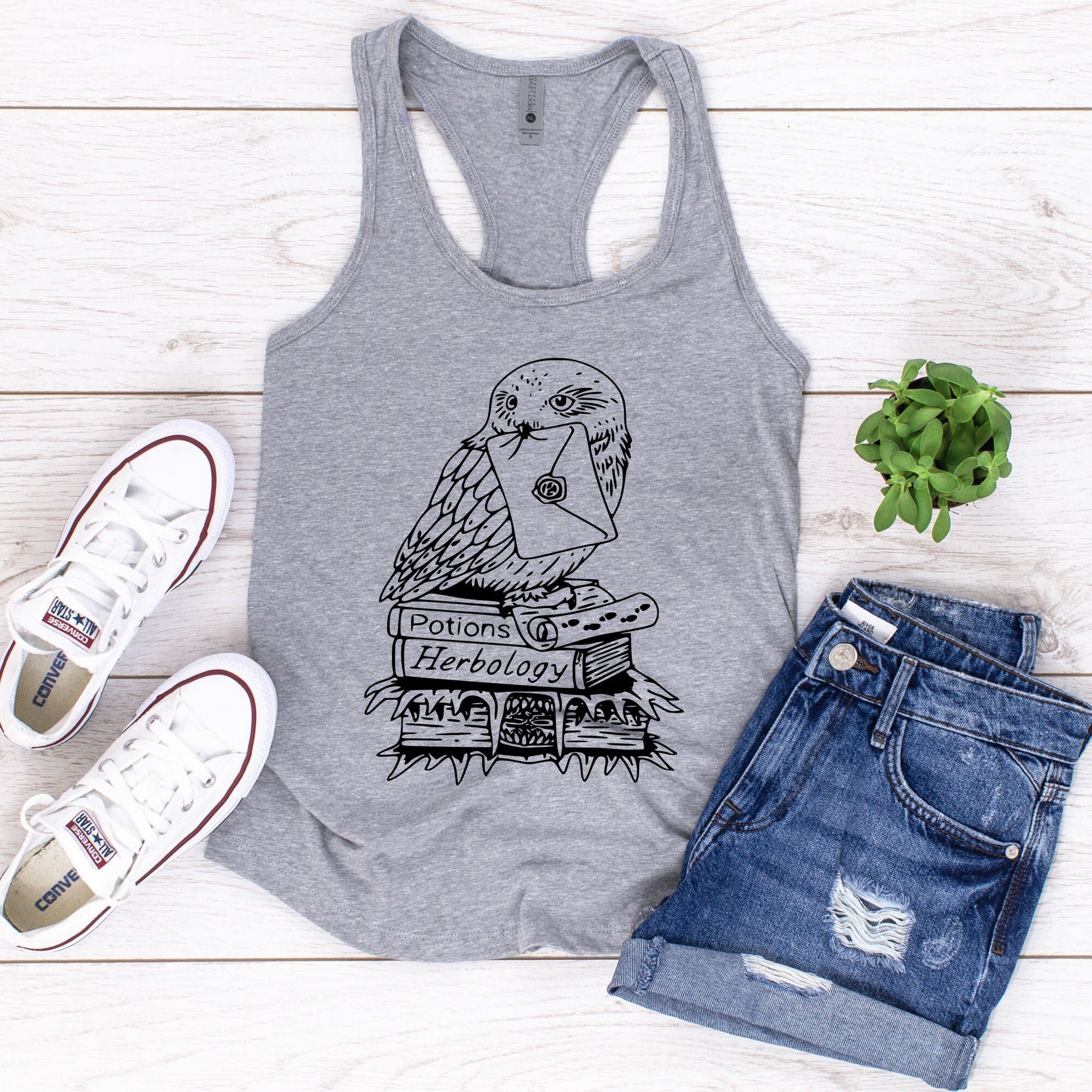 Owl on textbooks.  Wizard Shirt, BFF shirts, Best friends shirt. Book…
