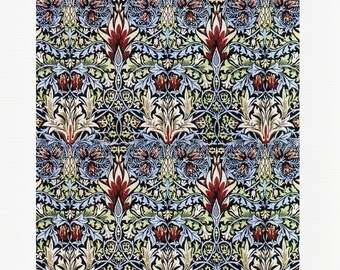 William Morris A4 Poster Print #2 en papel texturizado brillante de peso pesado