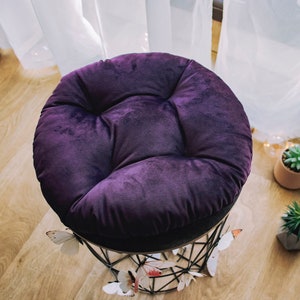 Handmade velour cushion for chairs, chair cushions, velour cushion. More colors inside!