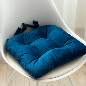 Velour U-shape cushion, cushion for chairs, chair cushions image 3