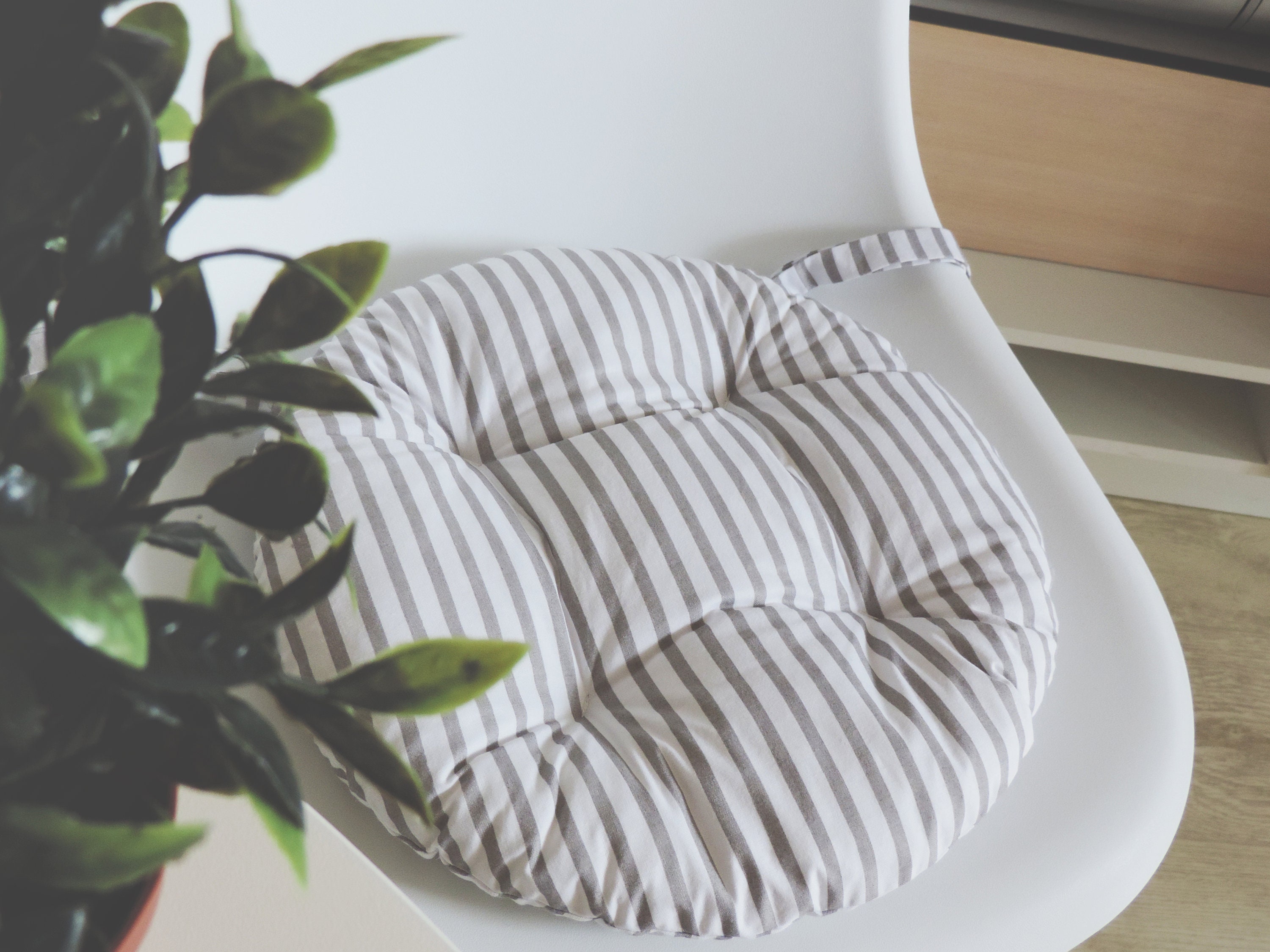Braided Chair Pads With Ties Etsy