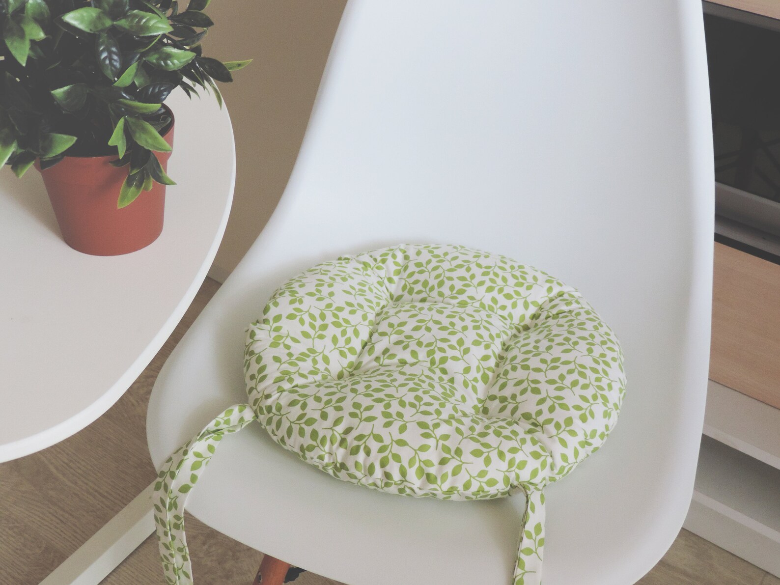 Handmade round pillow for chairs chairs cushions chair pad Etsy