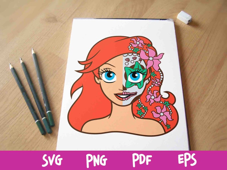 Download Disney Halloween svgDisney Catrinas svgDisney Princess Svg ...