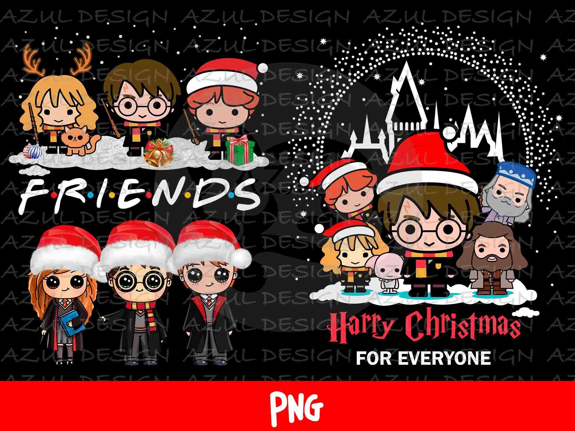 Harry Potter christmas png Harry Potter christmas png Hagrid | Etsy
