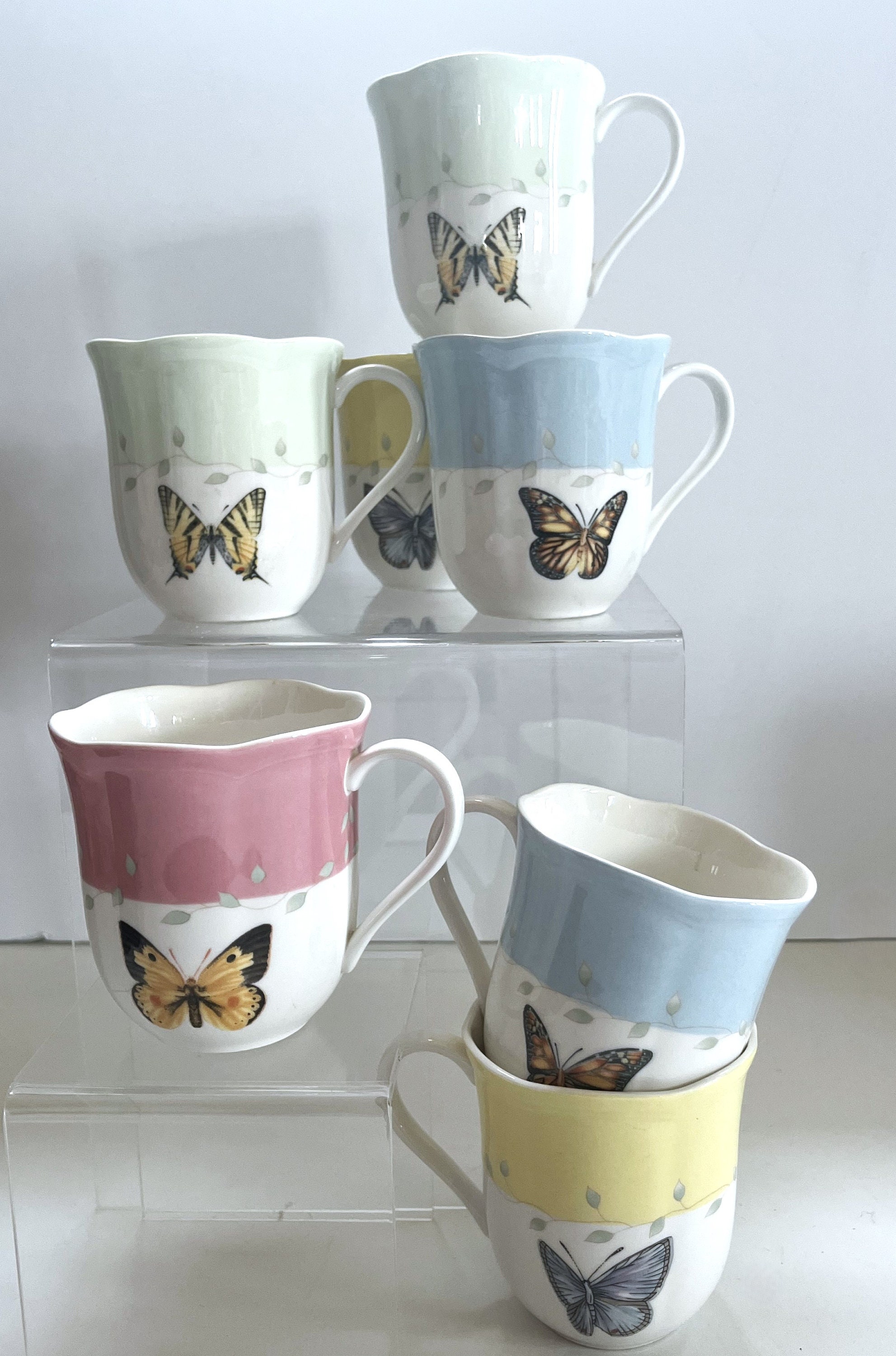 レノックス　 バタフライメドウ 7ピースパスタサラダセット新品 レノックス バタフライメドウ 7ピースパスタサラダセット新品