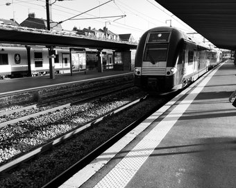 Train Platform - Northern France