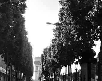 Avenue des Champs-Élysées & Arc de Triomphe, Paris