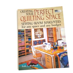 Perfect quilting space book,great instructions,home decor farmhouse living room