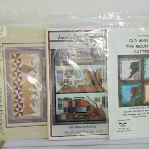 Quilt Pattern Bundle, Modern Quilting Patterns for Beginners & Experts