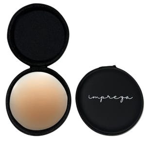 ReusableNipple Covers: Silicone, Medical-Grade Adhesive, Shade Latte