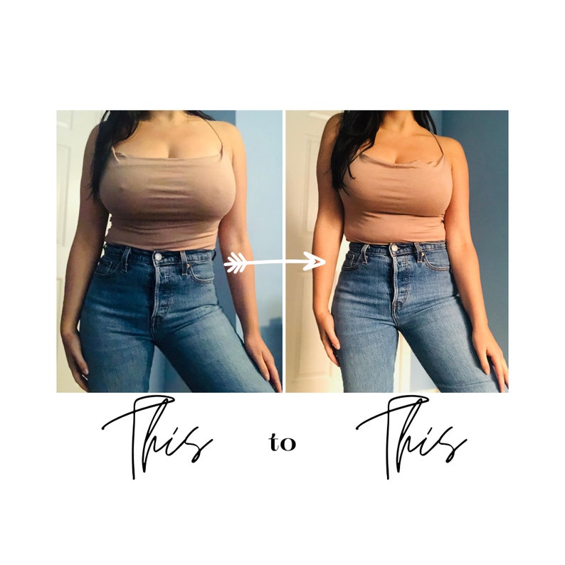 Boob Tape Bra 4 Band for Big Breasts Adhesive Etsy