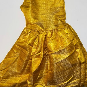 Yellow Brocade Jamawar Banarsi Gharara