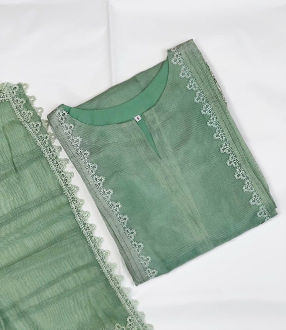 Agha Noor Mint Green Shirt & Dupatta